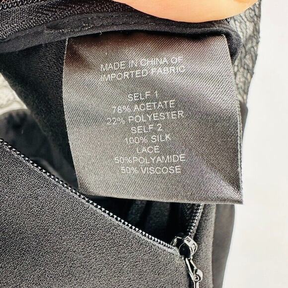 Noam Hanoch Nikka Bandeau Lace Jumpsuit Sz 2 Black Knit ASO Taylor Swift Dance - Picture 10 of 13